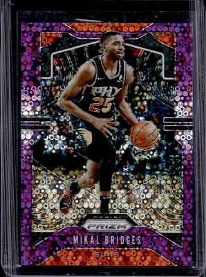Mikal Bridges [Fast Break Prizm Purple] #99