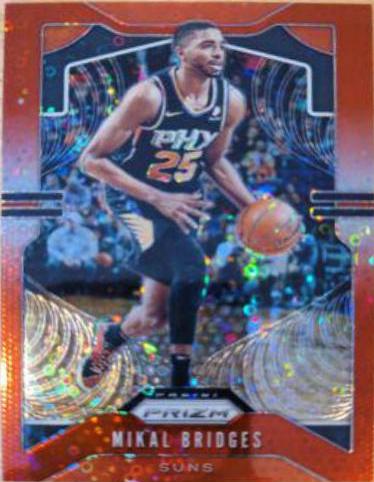 Mikal Bridges [Fast Break Prizm Red] #99