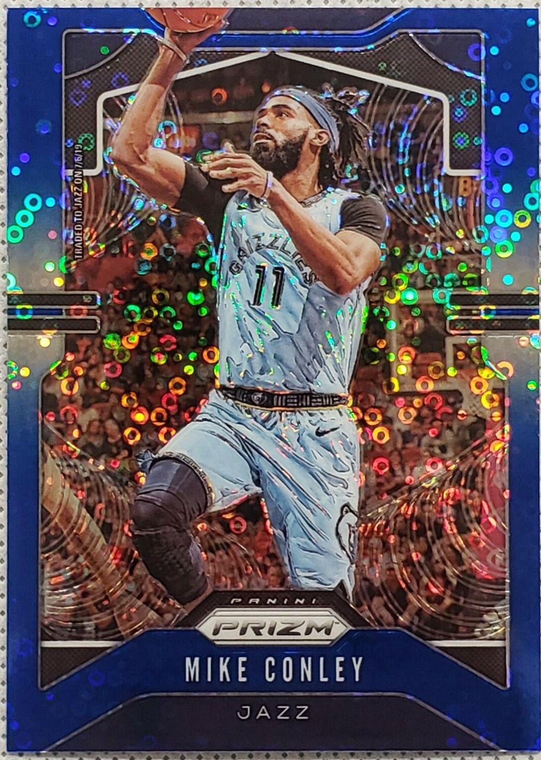Mike Conley [Fast Break Prizm Blue] #244