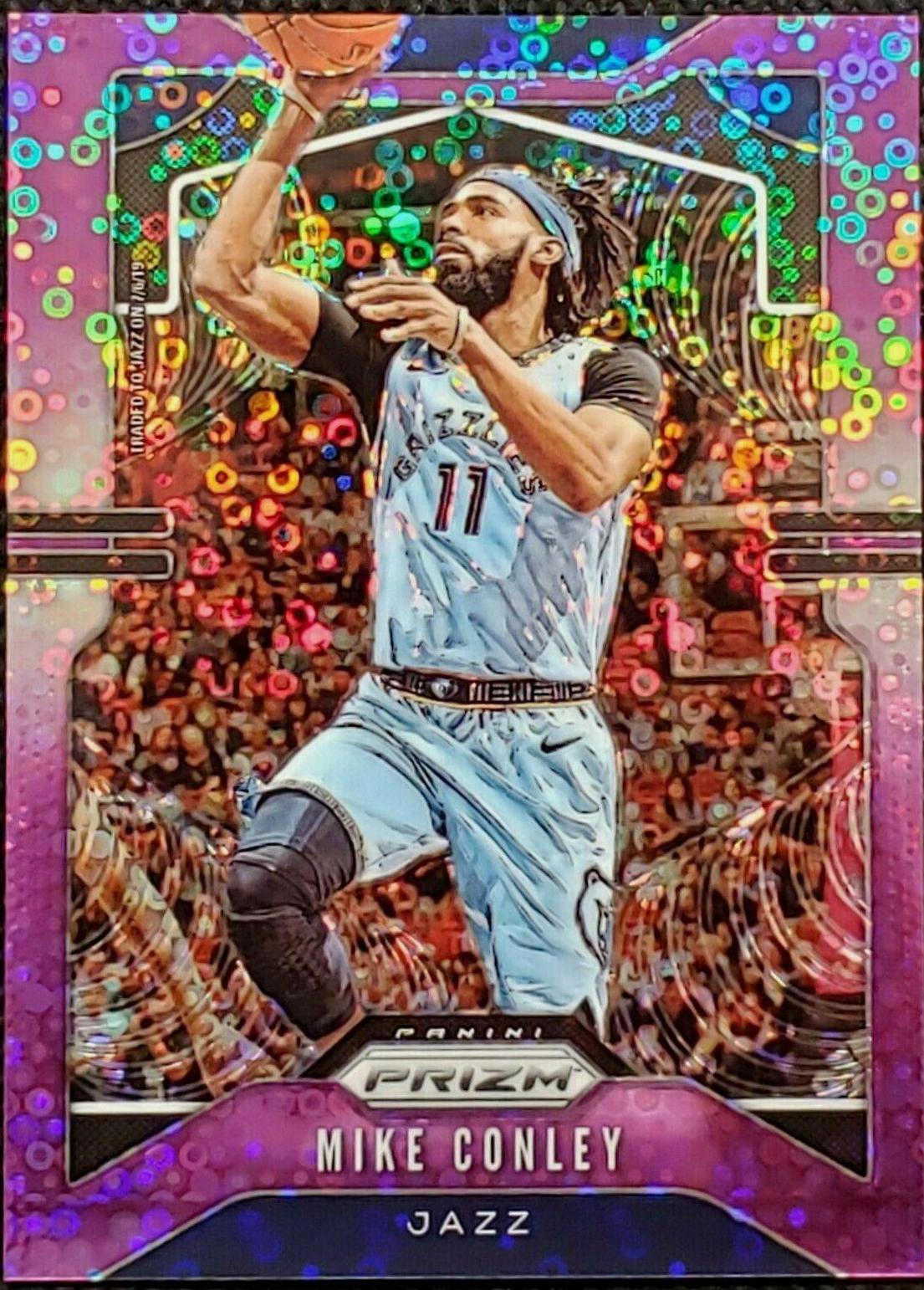 Mike Conley [Fast Break Prizm Purple] #244