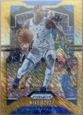 Mike Scott [Gold Prizm] #53