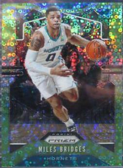 Miles Bridges [Fast Break Prizm Neon Green] #55