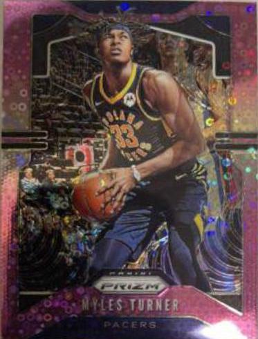Myles Turner [Fast Break Prizm Pink] #216