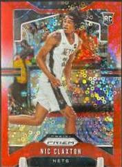 Nicolas Claxton [Fast Break Prizm Red] #292