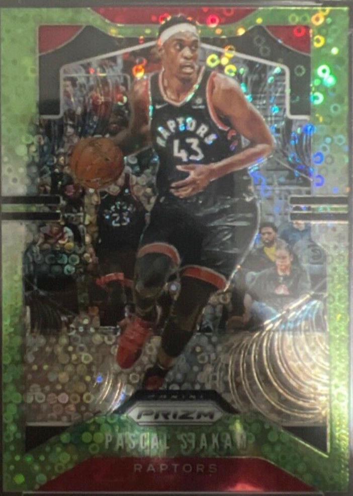 Pascal Siakam [Fast Break Prizm Neon Green] #156