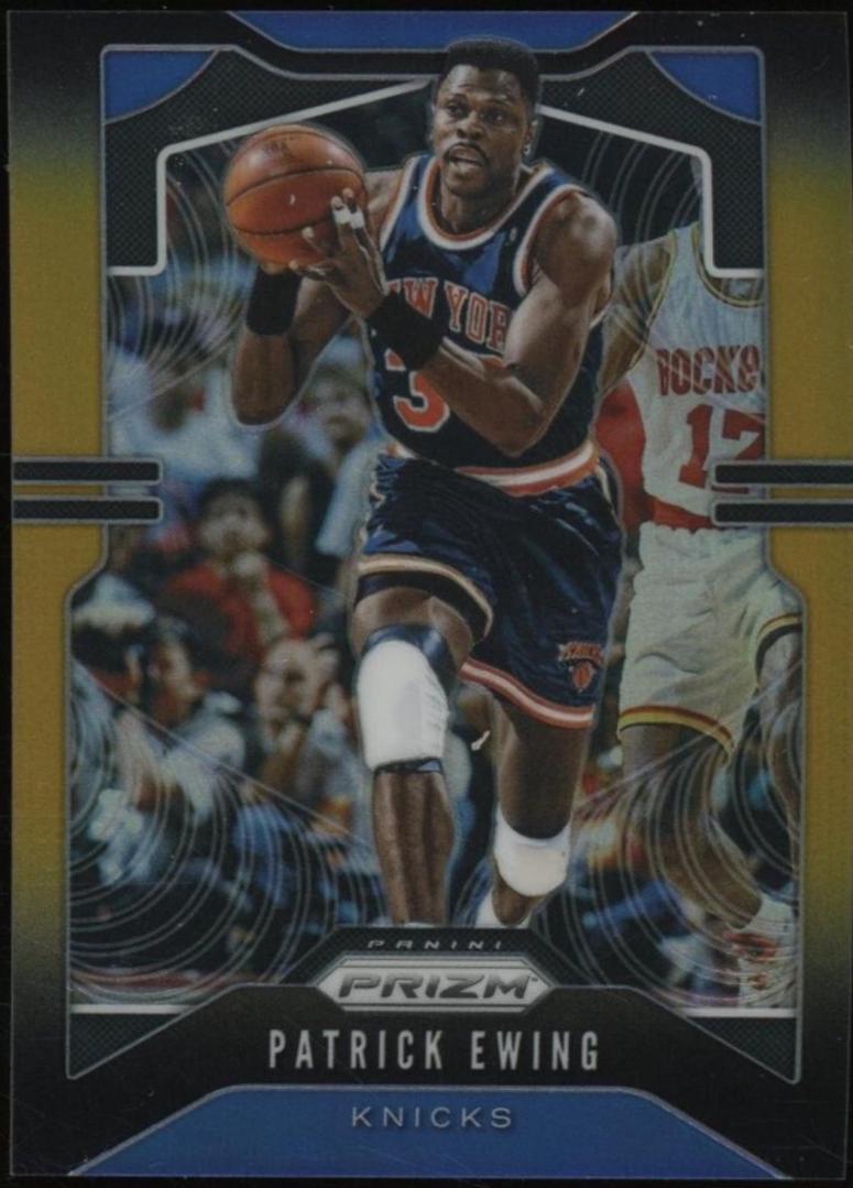Patrick Ewing [Black Gold Prizm] #13