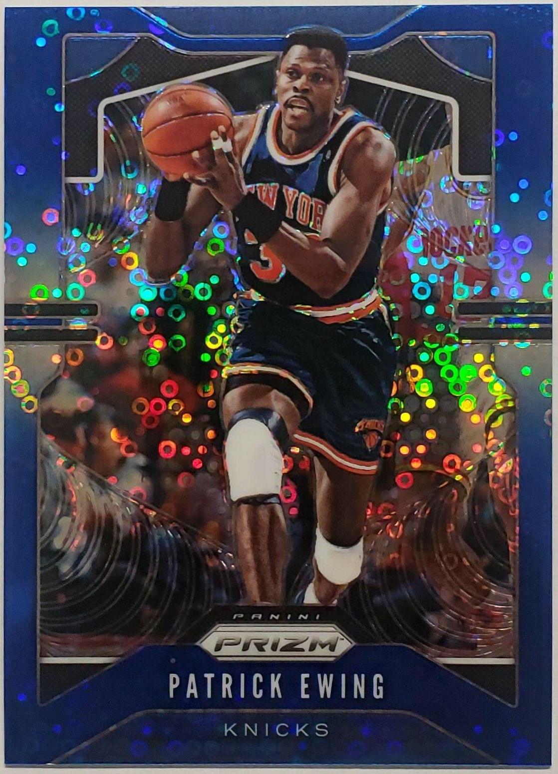 Patrick Ewing [Fast Break Prizm Blue] #13
