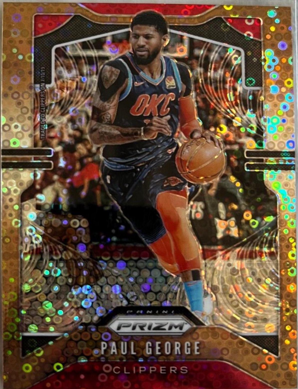 Paul George [Fast Break Prizm Bronze] #185