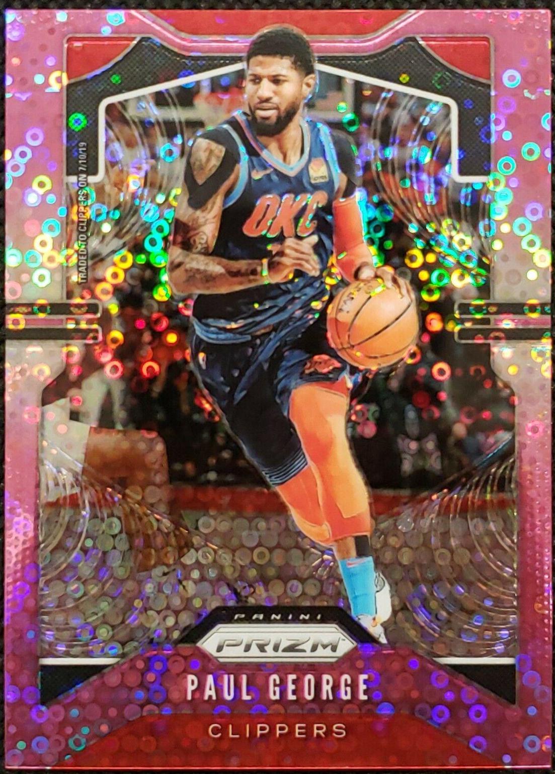 Paul George [Fast Break Prizm Pink] #185