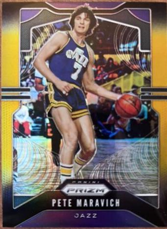 Pete Maravich [Black Gold Prizm] #17