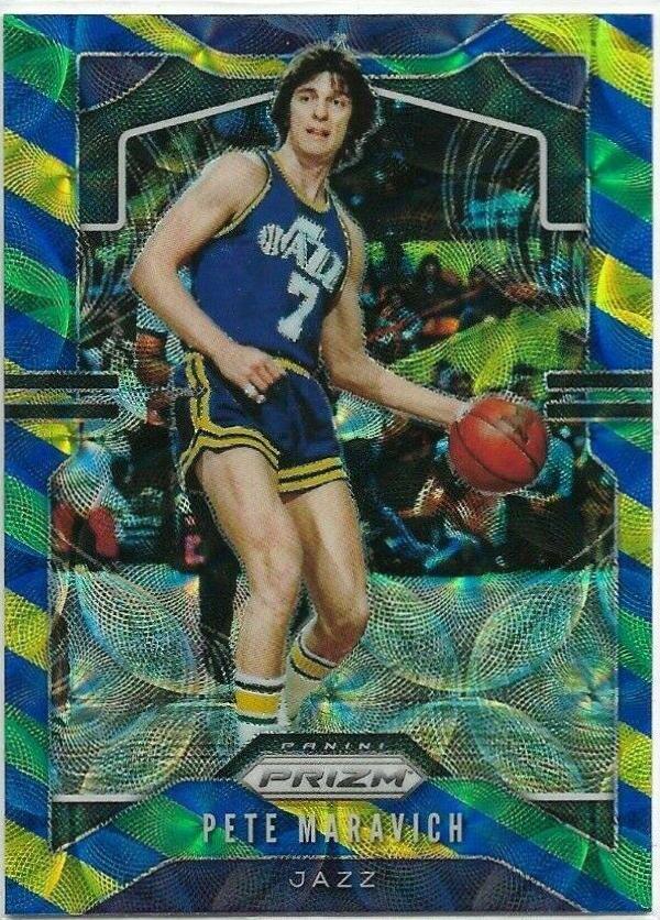 Pete Maravich [Blue, Yellow, Green] #17
