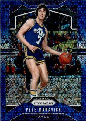 Pete Maravich [Fast Break Prizm Blue] #17