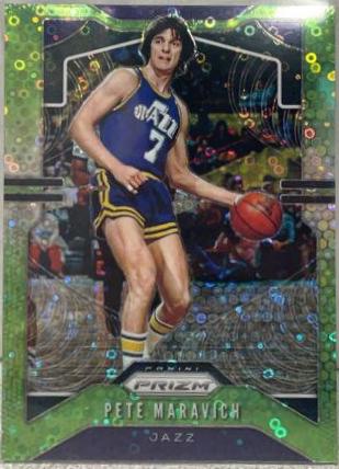 Pete Maravich [Fast Break Prizm Neon Green] #17