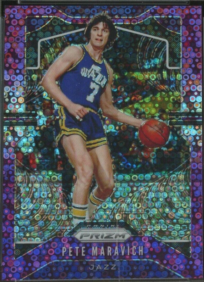 Pete Maravich [Fast Break Prizm Purple] #17