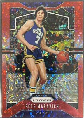 Pete Maravich [Fast Break Prizm Red] #17