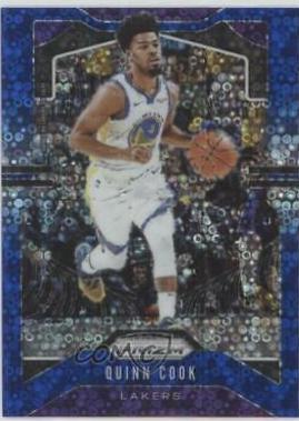 Quinn Cook [Fast Break Prizm Blue] #105