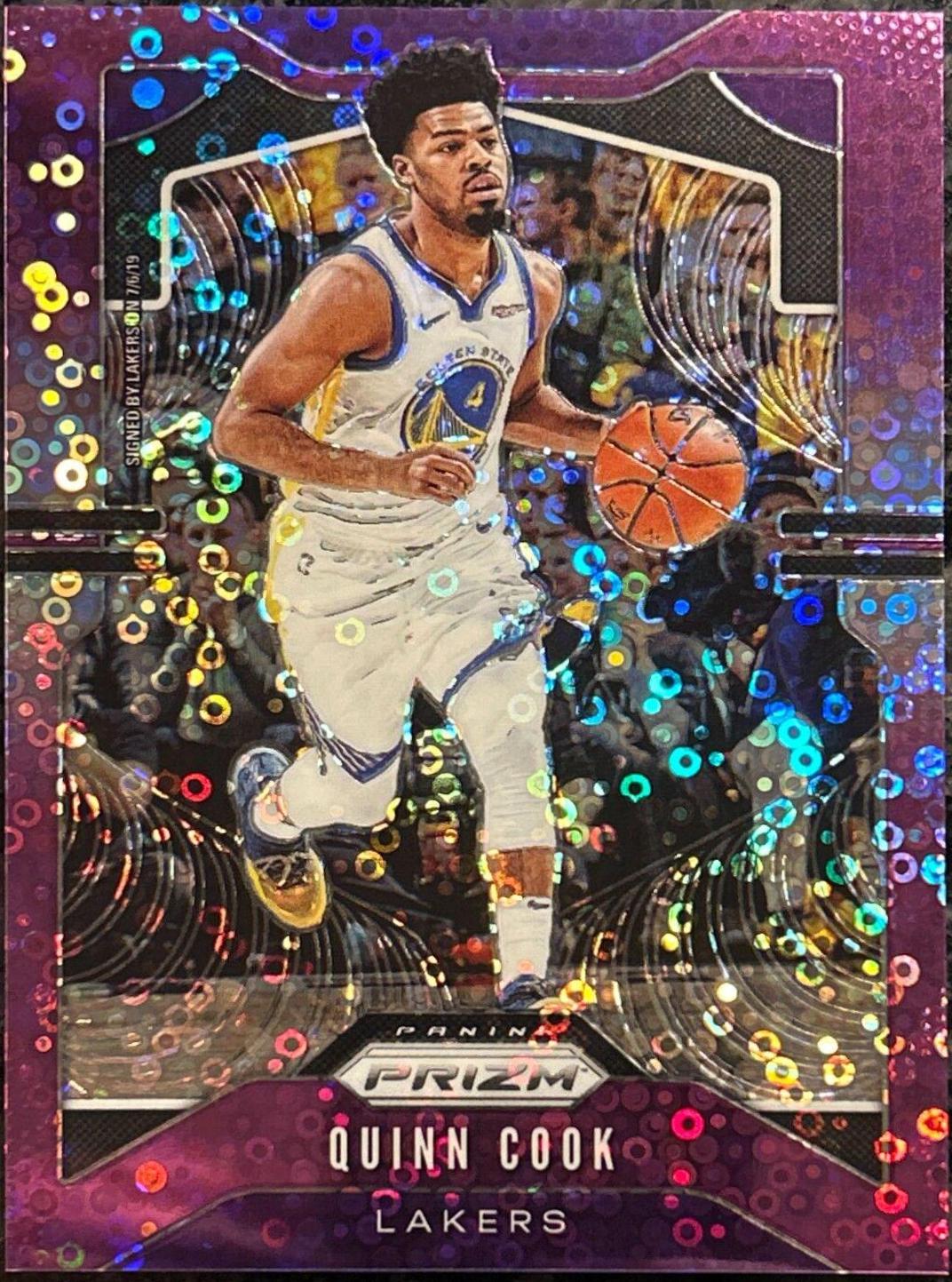 Quinn Cook [Fast Break Prizm Purple] #105