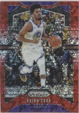 Quinn Cook [Fast Break Prizm Red] #105