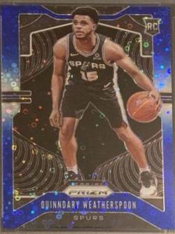Quinndary Weatherspoon [Fast Break Prizm Blue] #285
