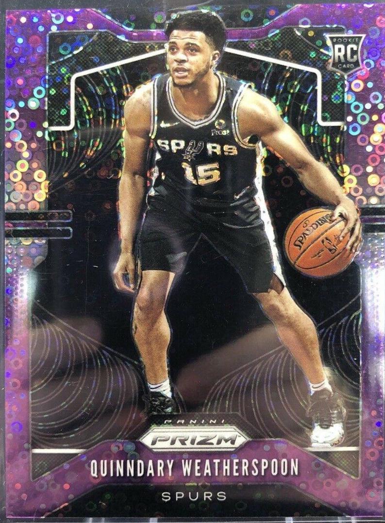 Quinndary Weatherspoon [Fast Break Prizm Purple] #285
