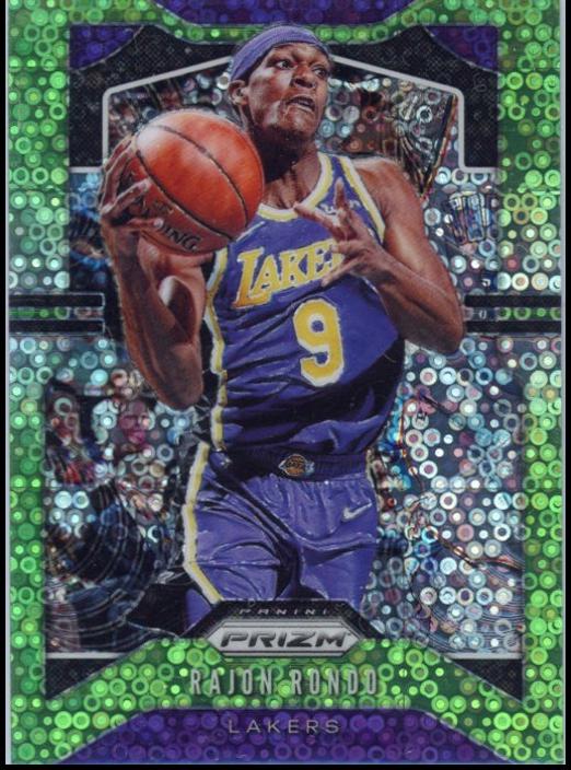 Rajon Rondo [Fast Break Prizm Neon Green] #223