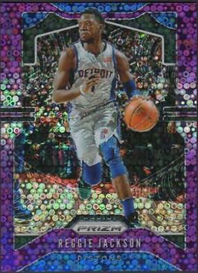 Reggie Jackson [Fast Break Prizm Purple] #95