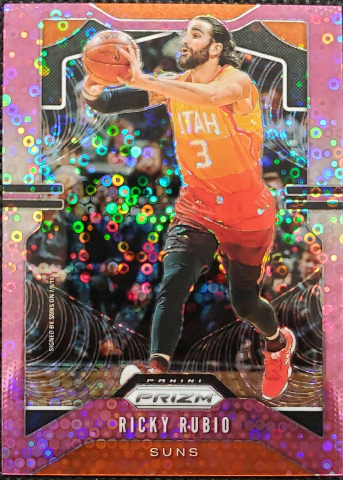 Ricky Rubio [Fast Break Prizm Pink] #167