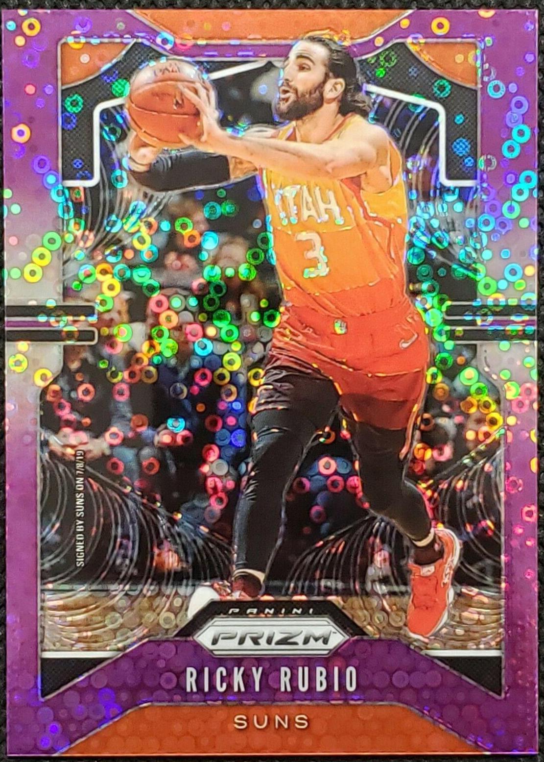 Ricky Rubio [Fast Break Prizm Purple] #167