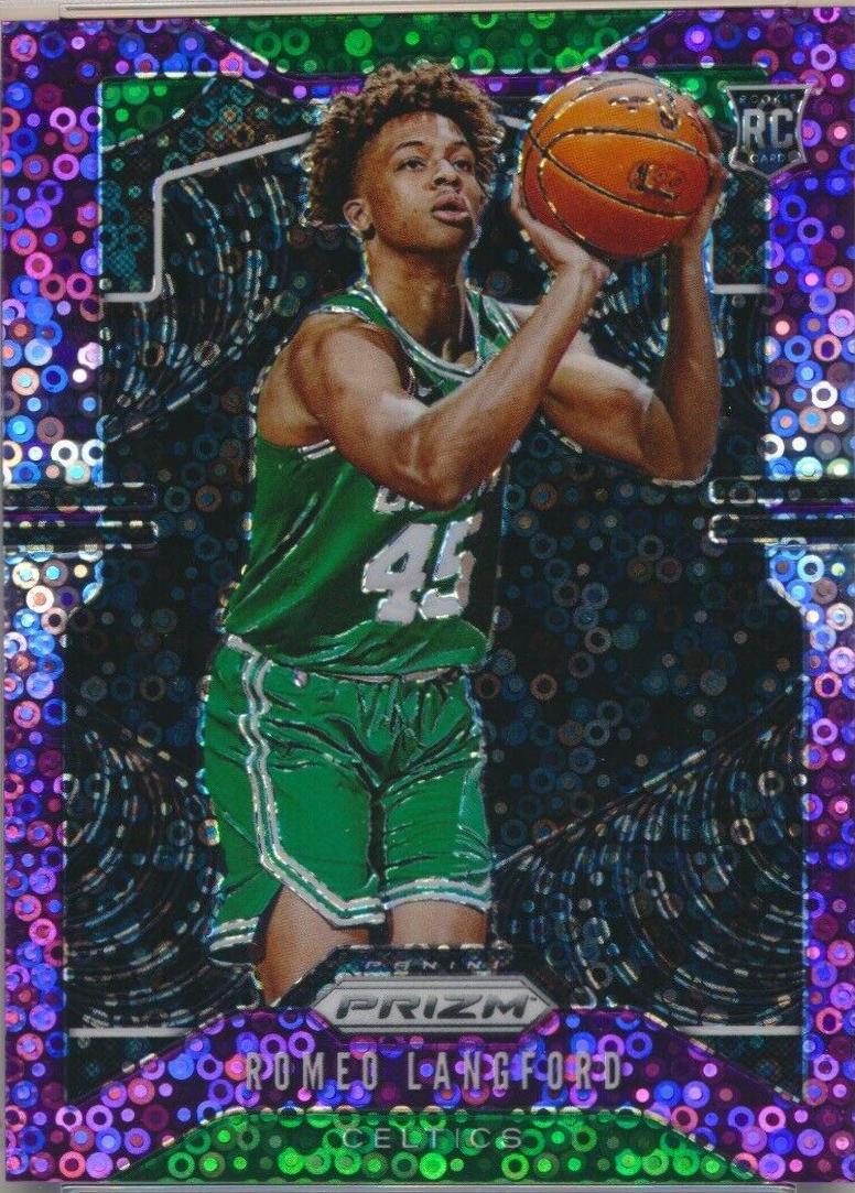 Romeo Langford [Fast Break Prizm Purple] #260