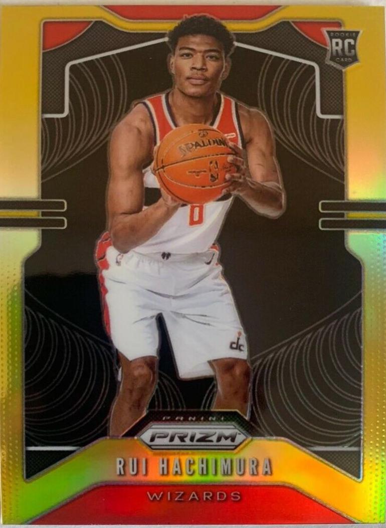 Rui Hachimura [Gold Prizm] #255