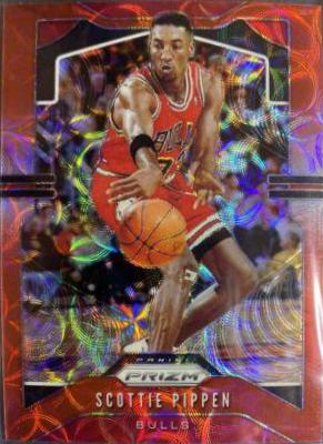 Scottie Pippen [Choice Prizm Red] #10