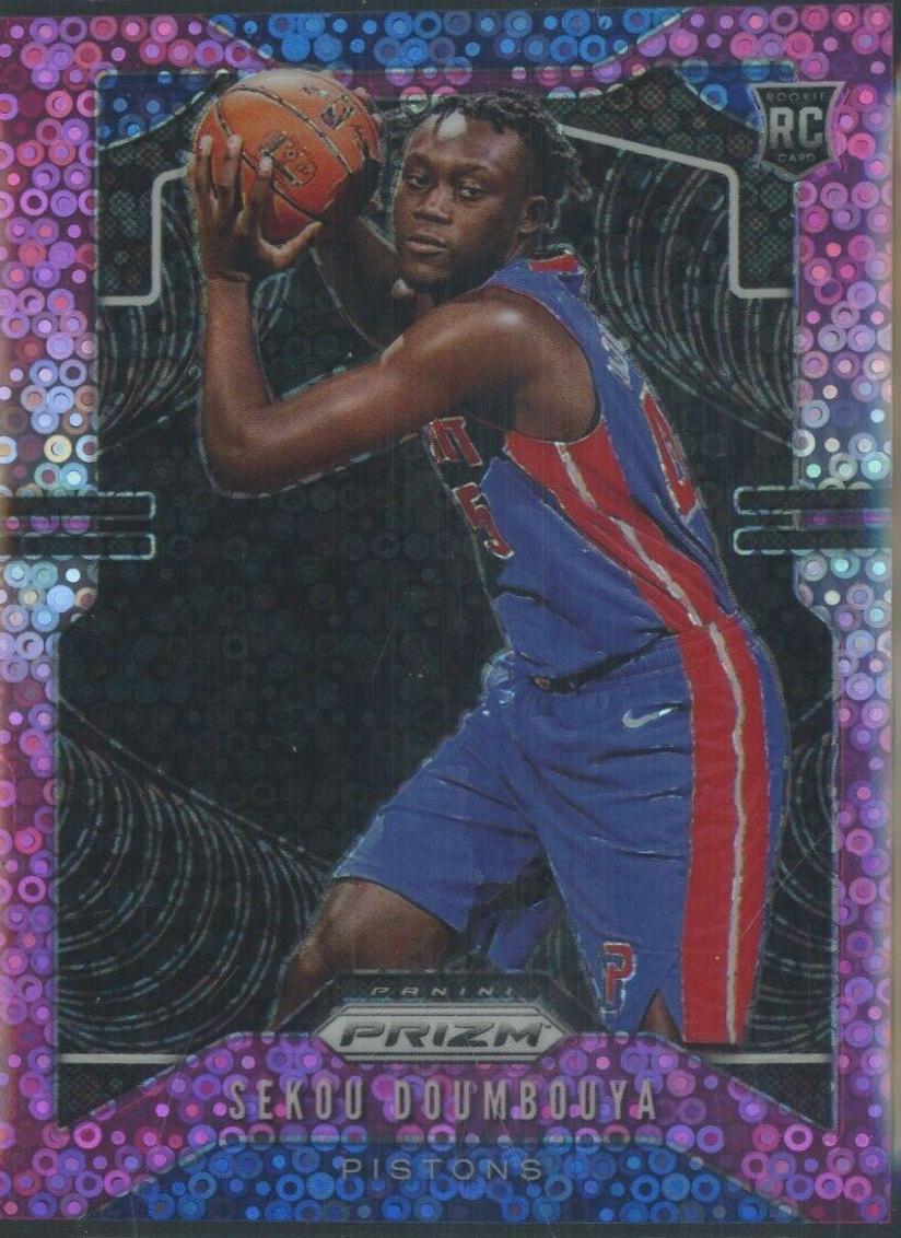 Sekou Doumbouya [Fast Break Prizm Pink] #261