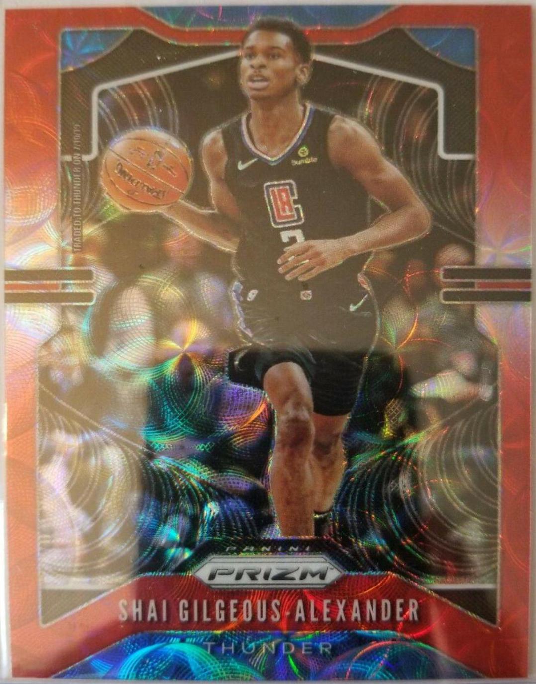 Shai Gilgeous-Alexander [Choice Prizm Red] #122