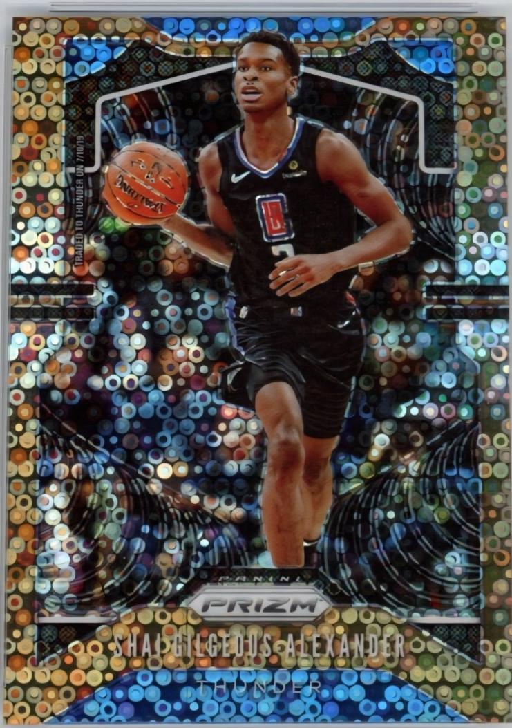 Shai Gilgeous-Alexander [Fast Break Prizm Bronze] #122