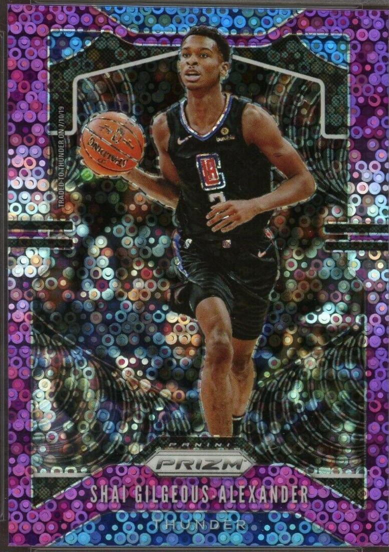 Shai Gilgeous-Alexander [Fast Break Prizm Purple] #122