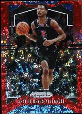Shai Gilgeous-Alexander [Fast Break Prizm Red] #122