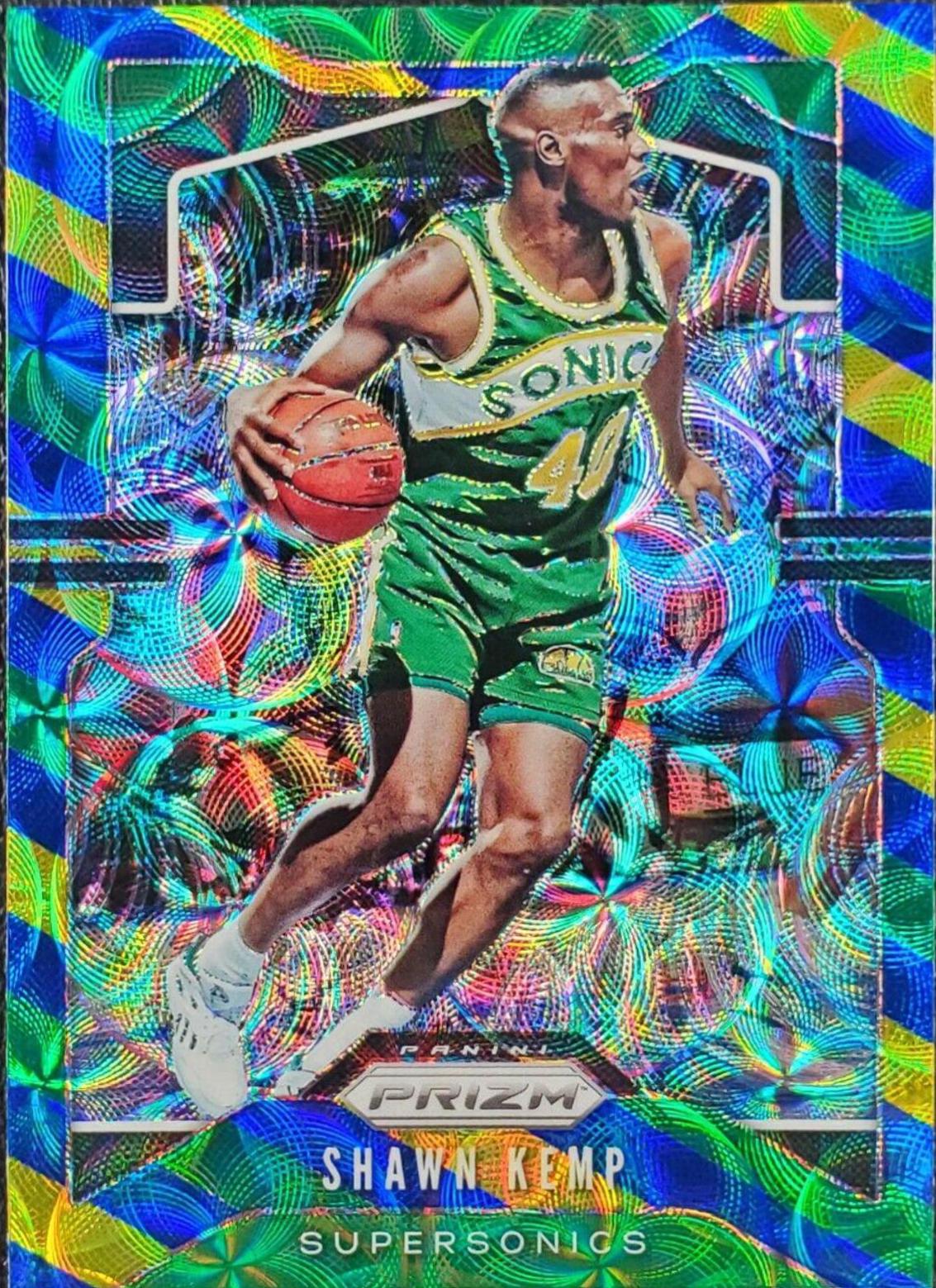 Shawn Kemp [Blue, Yellow, Green] #14