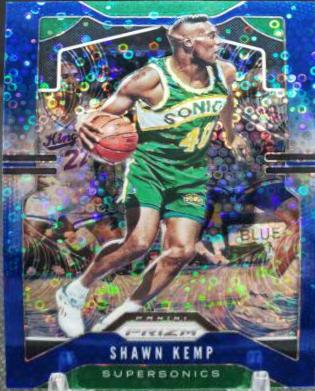Shawn Kemp [Fast Break Prizm Blue] #14