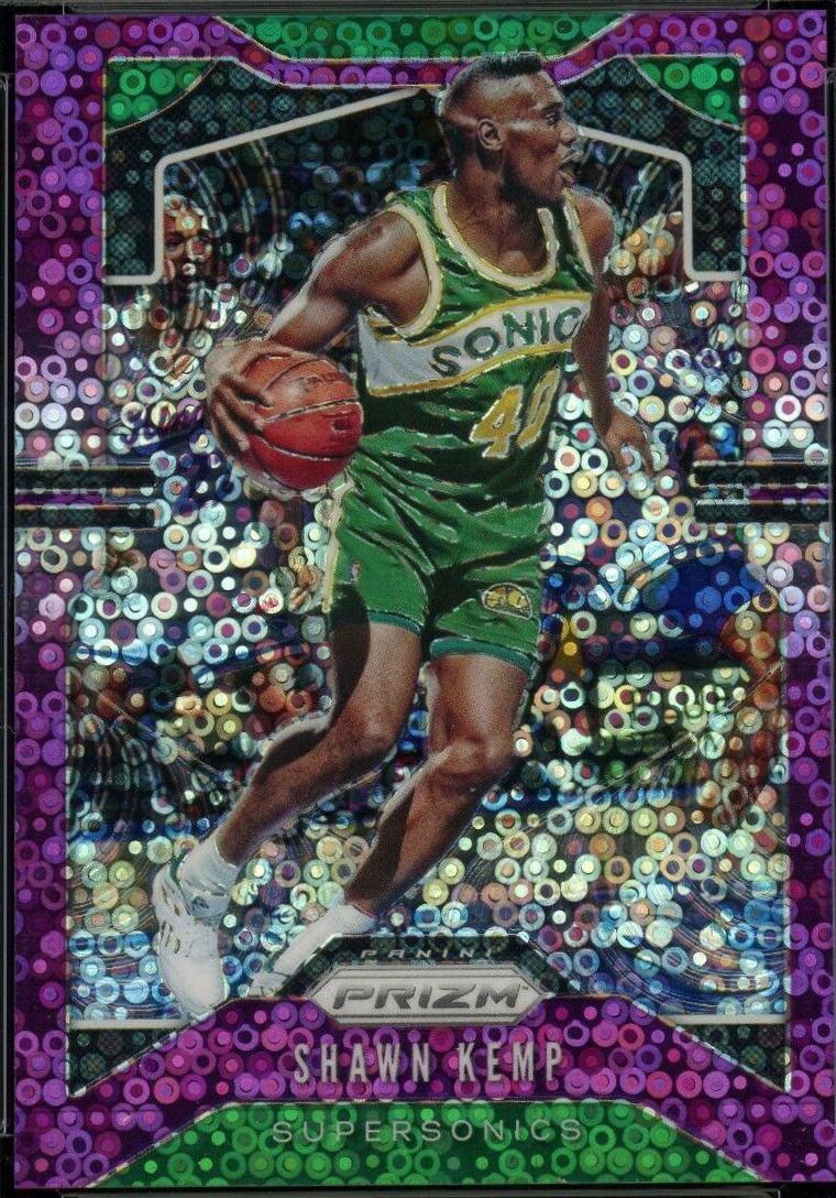 Shawn Kemp [Fast Break Prizm Purple] #14
