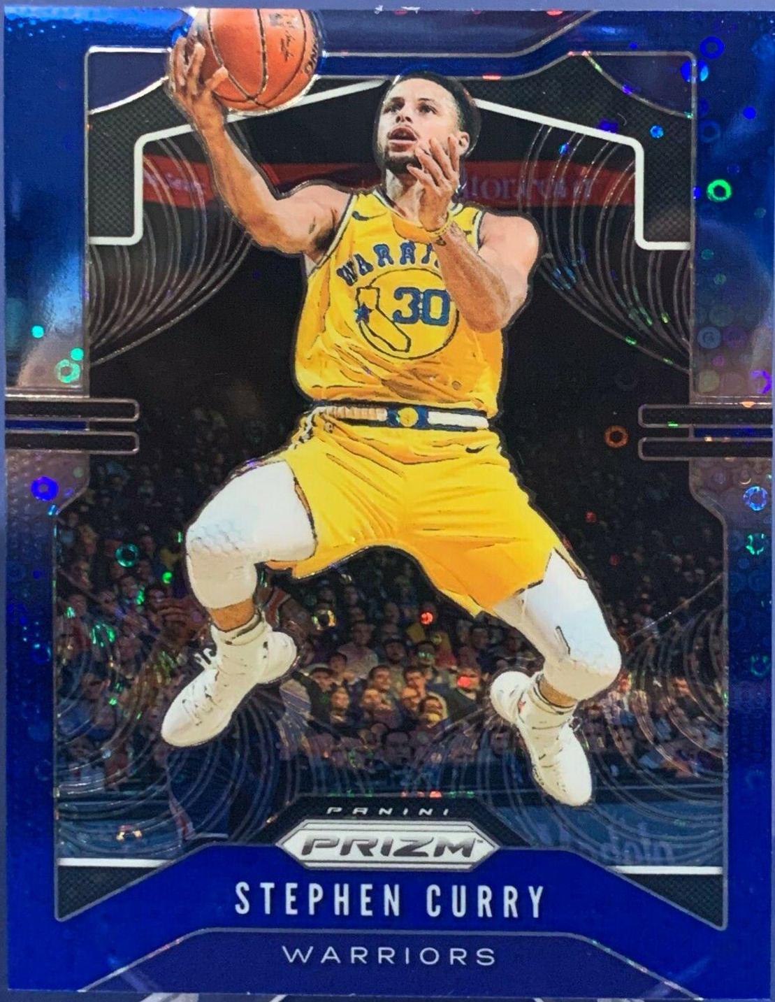 Stephen Curry [Fast Break Prizm Blue] #98