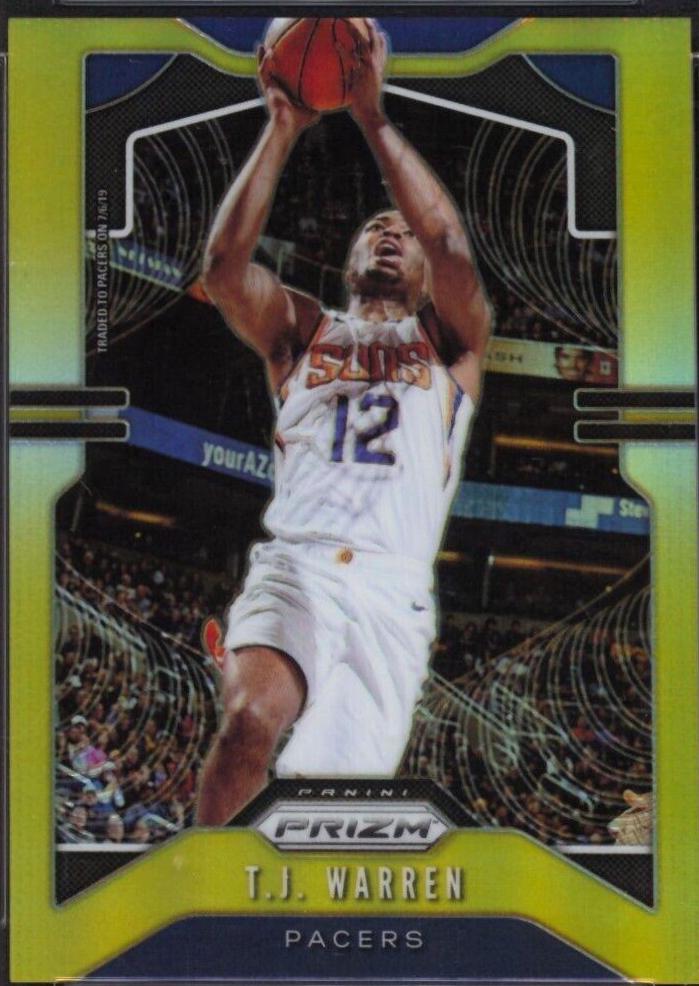 T.J. Warren [Gold Prizm] #228