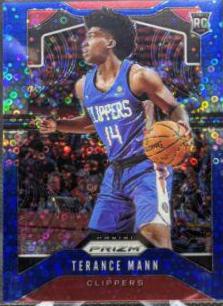 Terance Mann [Fast Break Prizm Blue] #296