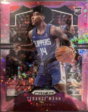 Terance Mann [Fast Break Prizm Pink] #296