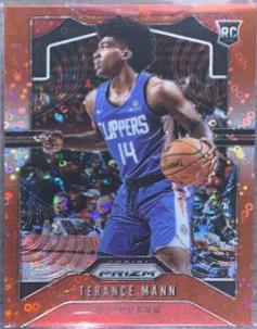 Terance Mann [Fast Break Prizm Red] #296