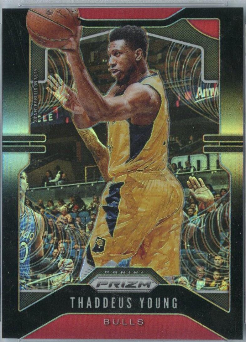 Thaddeus Young [Black Gold Prizm] #217