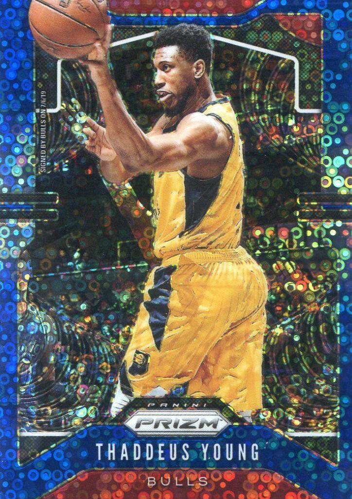 Thaddeus Young [Fast Break Prizm Blue] #217
