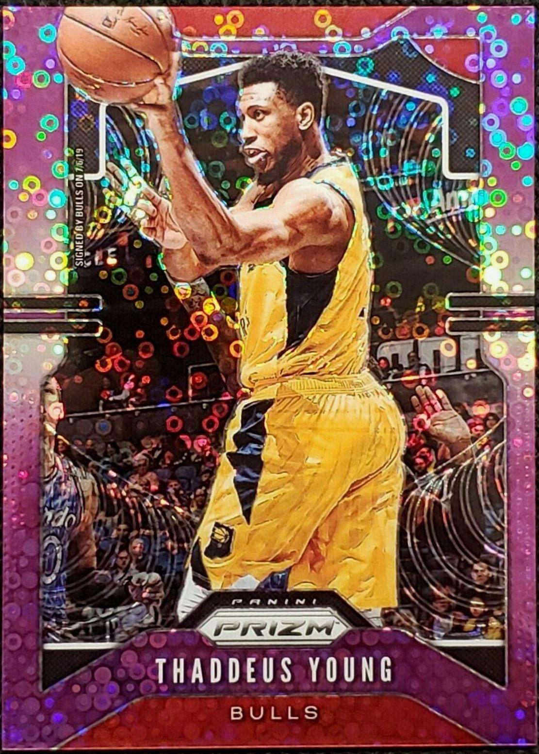 Thaddeus Young [Fast Break Prizm Purple] #217