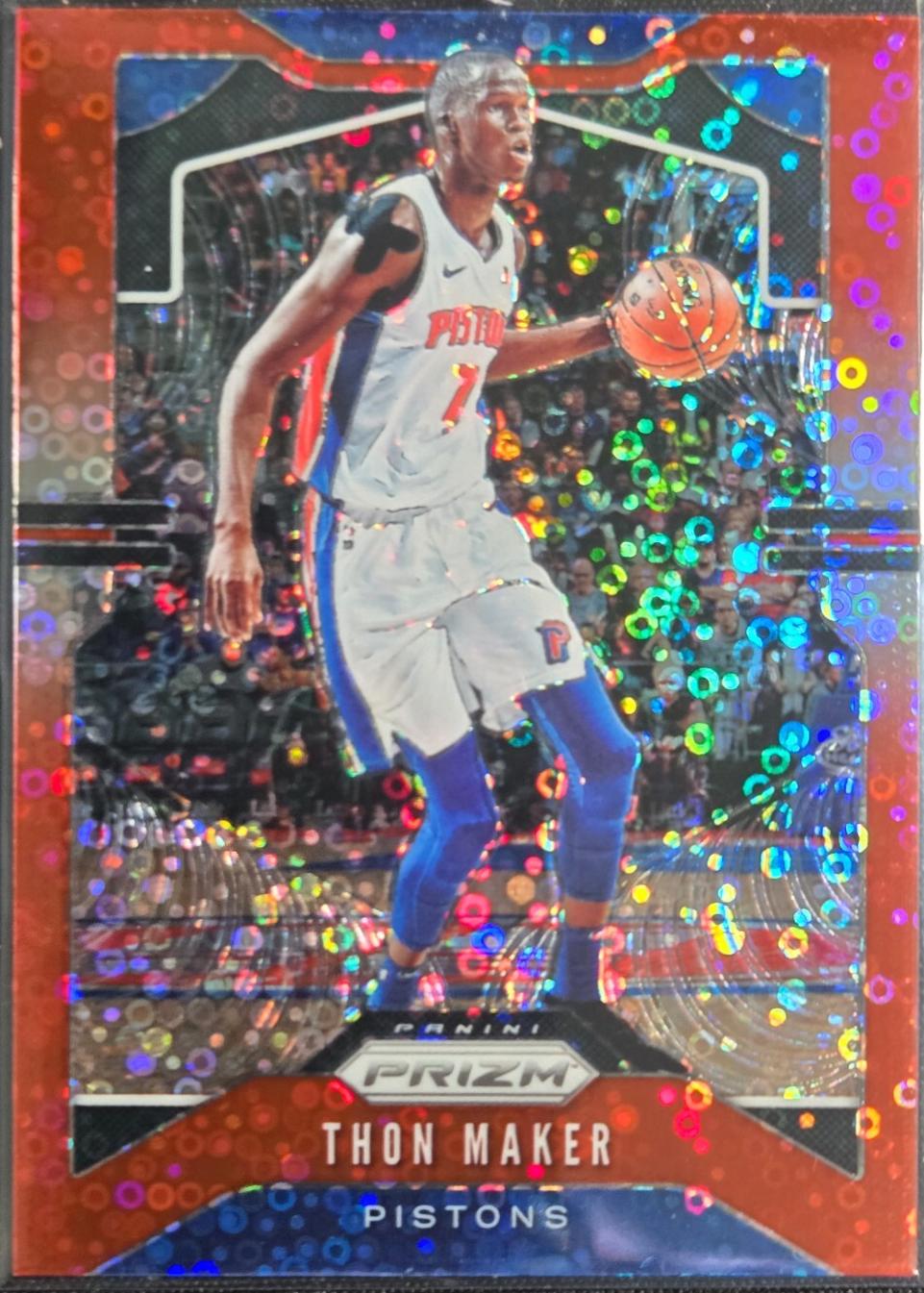 Thon Maker [Fast Break Prizm Red] #96