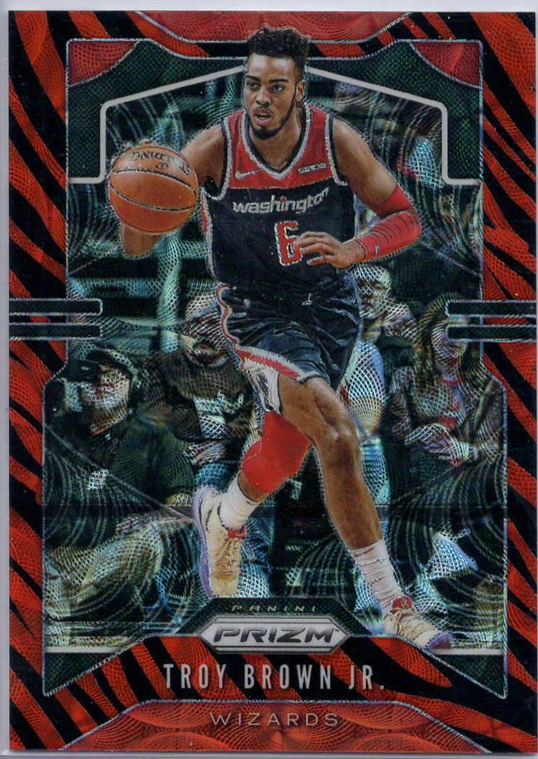 Troy Brown Jr. [Tiger Stripe] #196