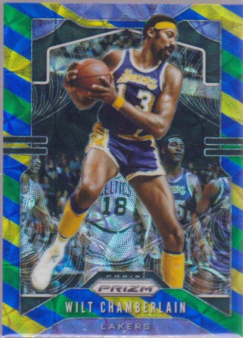 Wilt Chamberlain [Blue, Yellow, Green] #18